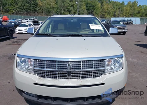 2007 Lincoln Mkx z USA, uszkodzony, nr VIN 2LMDU88C17BJ05335